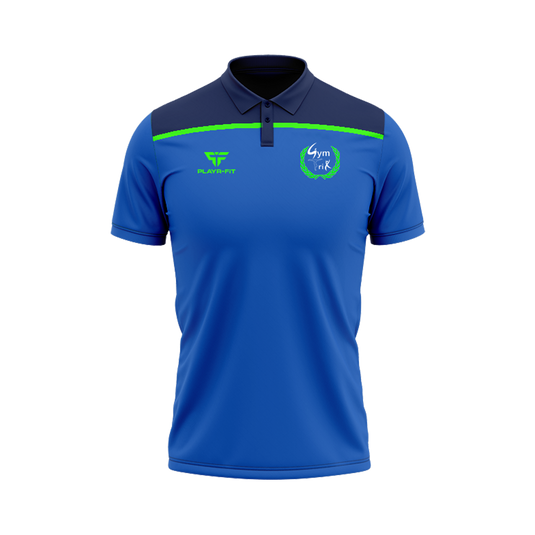 Gym Trix Gymnastics Polo Spirit Royal Blue/Dark Navy - Kids