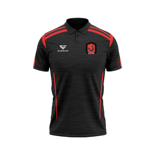 Keelnameela LGFA Polo Adroit (Black/Red) - Kids