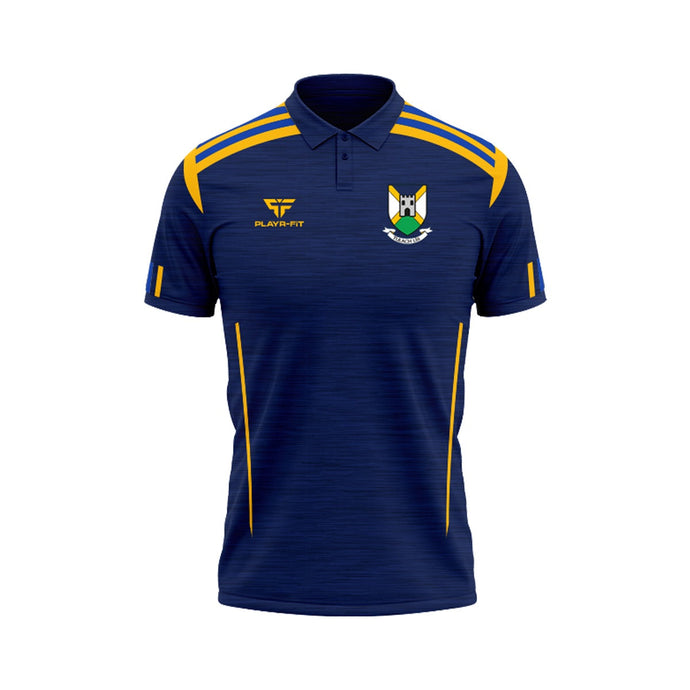 Tullylish GAC Polo Adroit (Navy/YellowGold) - Kids