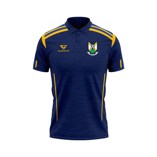 Tullylish GAC Polo Adroit (Navy/YellowGold) - Kids