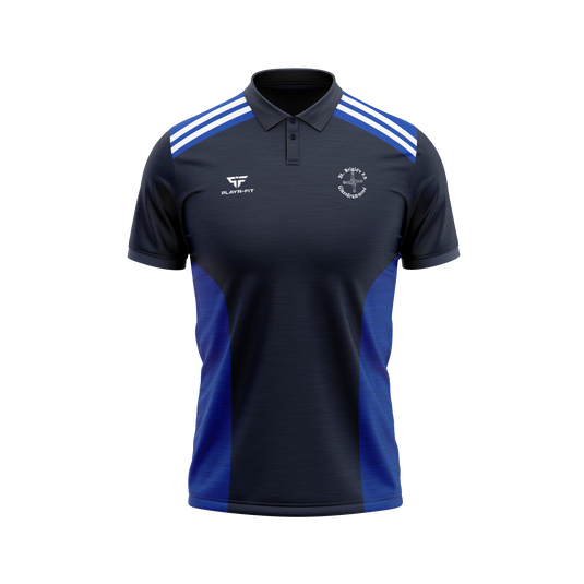 St Brigids PS Glassdrummond Polo Endure Navy/Royal Blue - Adults