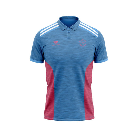 St Brigids PS Glassdrummond Polo Endure Sky/Pink - Adults