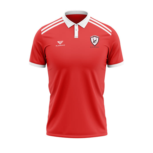 BGF Ravens RFC Polo (Red) - Adults