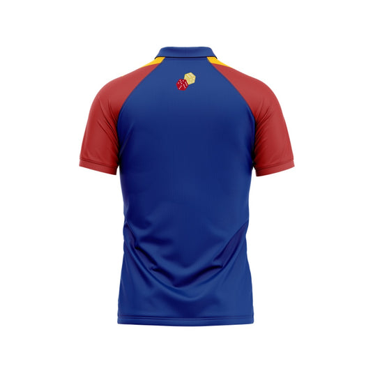 The Tactical Titans Polo Stellar (Blue/Red/YellowGold) - Adults