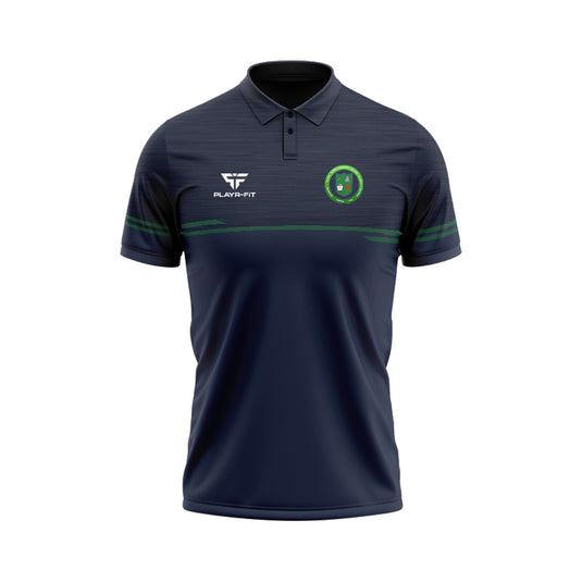 Elphin CC Students Polo Courage (Navy/Green) - Adults
