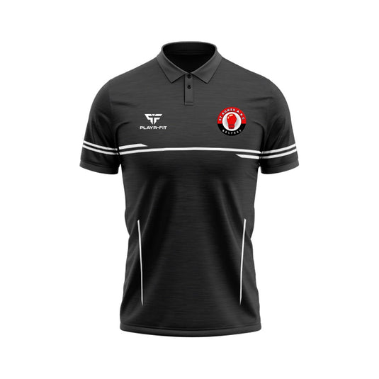 St Agnes Boxing Club Belfast Polo Courage (Black/White) - Adults