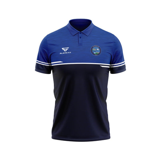 St Michaels PS Killean Staff Polo Courage (Navy/Blue/White) - Kids