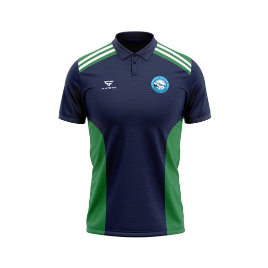 Kilbroney Integrated Primary School Staff Polo Endure (Navy/Green/White) - Adults