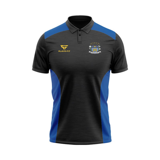 St Marys College Dundalk Staff Polo Endure (Black/Blue) - Adults