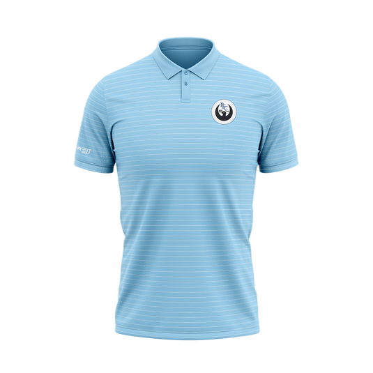 Portstewart FC Golf Polo (Sky) - Adults