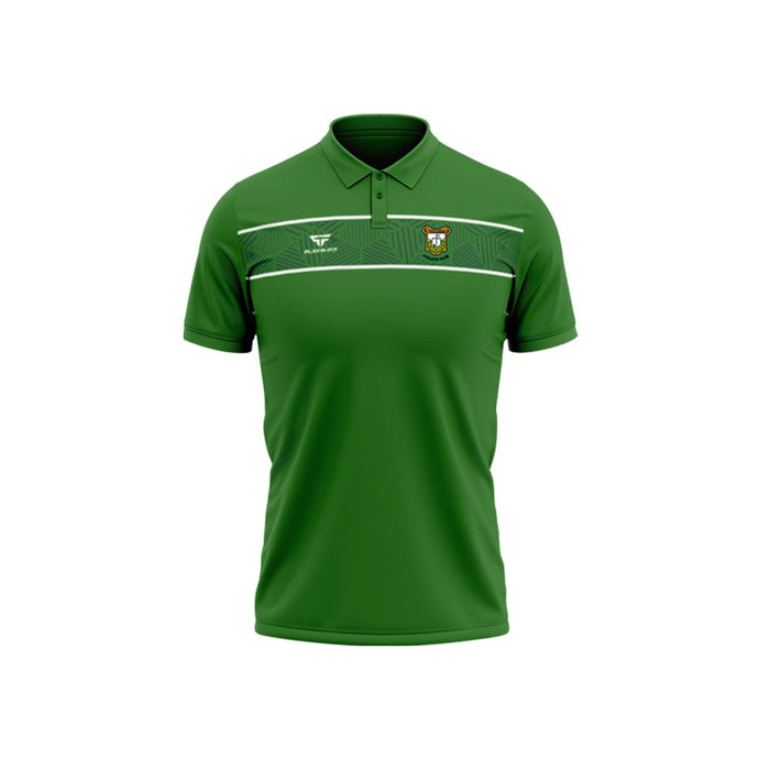 Castlegar AC Polo Optimum Green Colour - Adults
