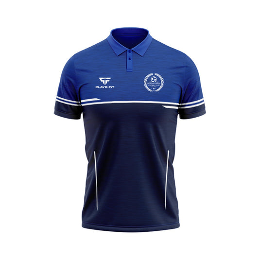 Orchard United FC Polo Courage (Navy/Blue/White) - Adults