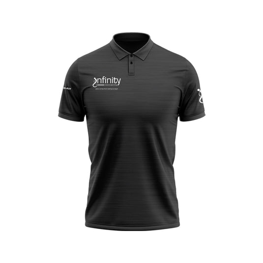 Infinity Channel Swimming Polo Tenacity Black - Kids