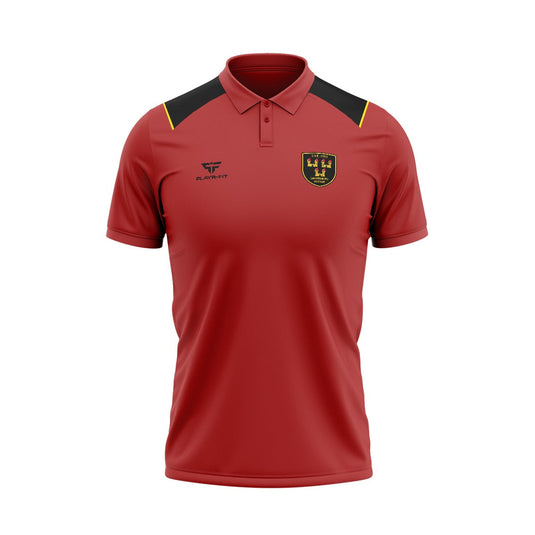 Lansdowne RFC NY Seniors Polo Stellar Red - Adults
