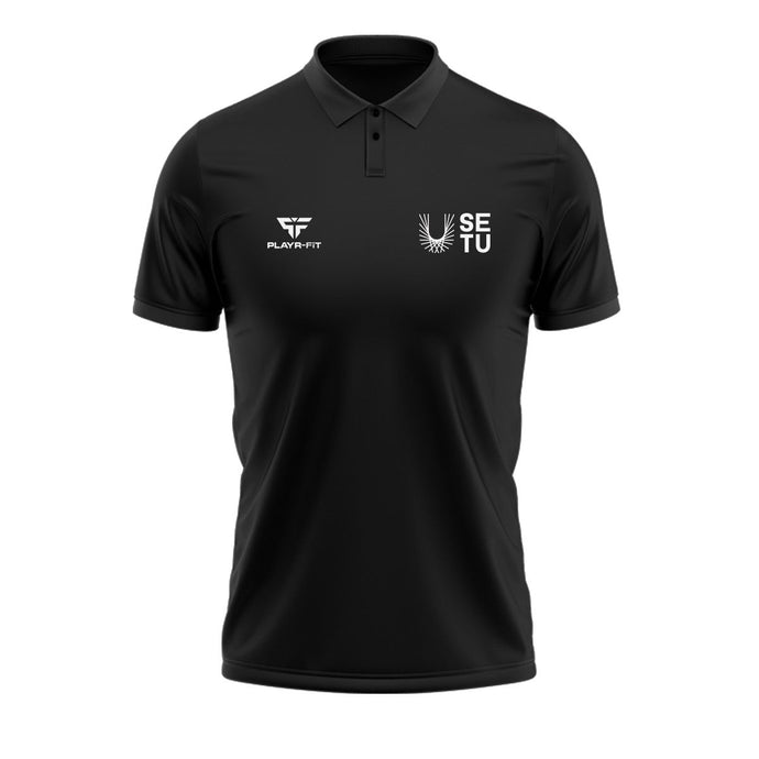 SETU BSCBM Football Polo (Black) - Adults