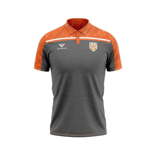 Clann Eireann Polo Spirit Grey/Orange 2025 - Adults