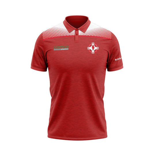 St Michaels GAC Magheralin Polo Spirit (Red/White) - Adults