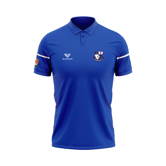 Armagh Blues FC Polo Stellar Blue - Adults