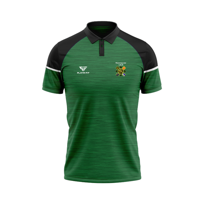 INF Warrenpoint Polo Stellar Green/Black - Adults