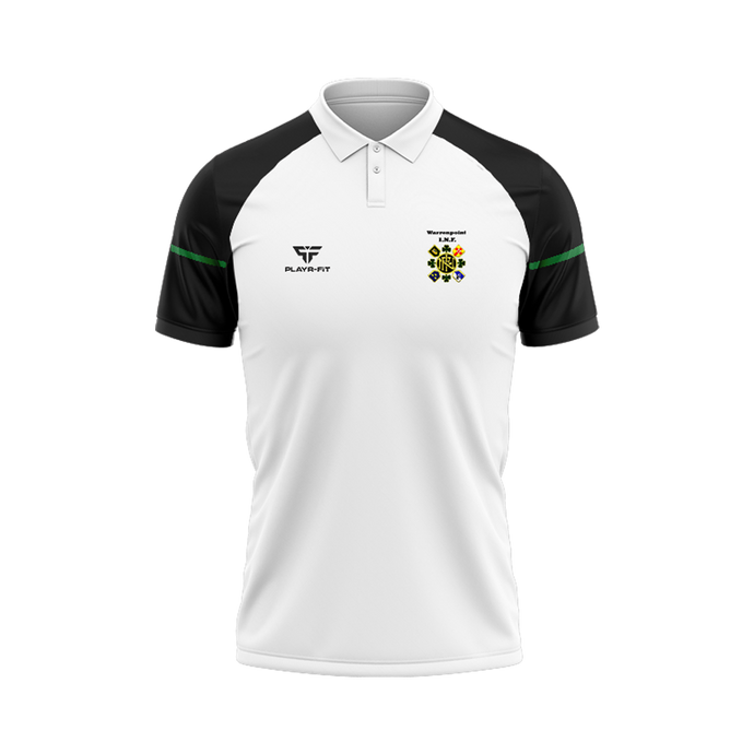 INF Warrenpoint Polo Stellar White/Black - Kids