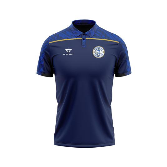 Desertmartin FC Polo (Navy/Blue/Gold) - Adults