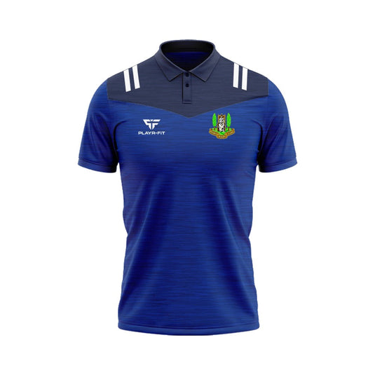 Newry Rugby Club Polo Tenacity Royal/Navy - Adults