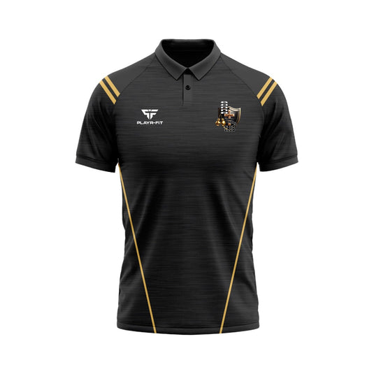 Banna Elite Boxing Club Polo Vigour (Black/Gold) - Kids