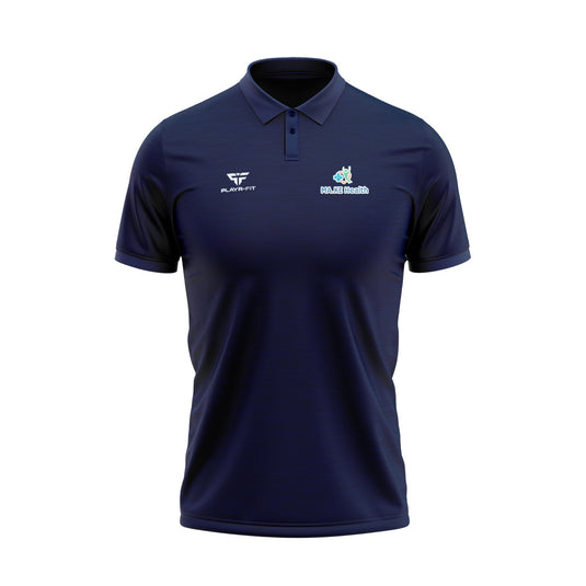 MA.KE Health Polo Vigour (Navy) - Kids