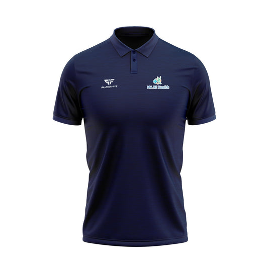 MA.KE Health Polo Vigour (Navy) - Kids