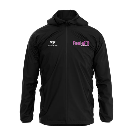FealeFit Pro Rain Jacket (Black) - Adults