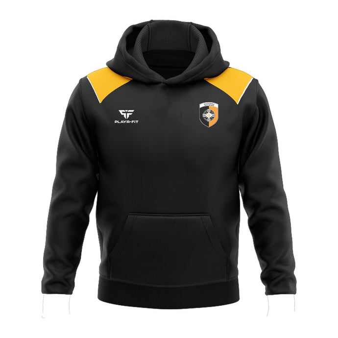 Crossmaglen Rangers Hoodie Stellar (Black/Yellow) - Adults
