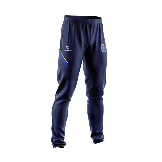 Doyle FC Skinny Pants (Blue/Navy/Yellow) - Adults