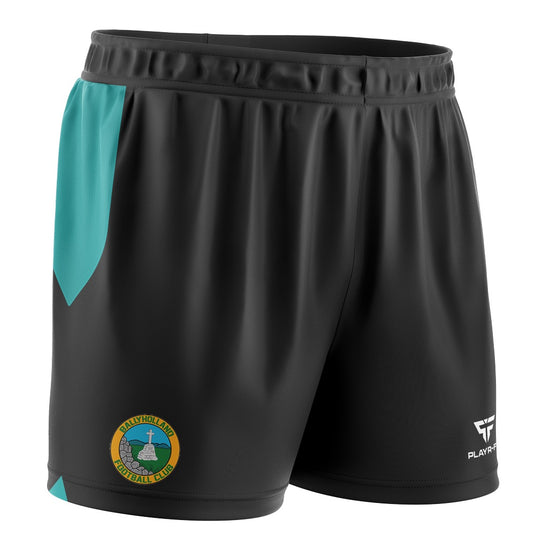Ballyholland FC Hospice Pro Soccer Shorts (Sublimated) Outfield (Black) - Adults