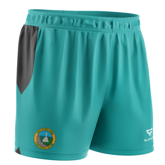Ballyholland FC Hospice Pro Soccer Shorts (Sublimated) GK (Teal) - Adults
