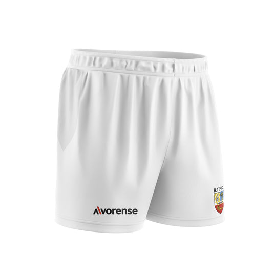 Banbridge Town FC Pro Soccer Shorts (Cut & Sew) Home - Adults