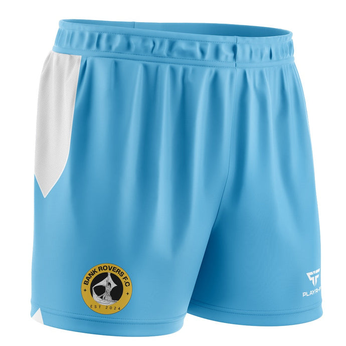 Bank Rovers FC Pro Soccer Shorts Sky (Cut & Sew) - Kids