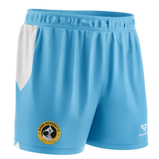 Bank Rovers FC Pro Soccer Shorts Sky (Cut & Sew) - Kids