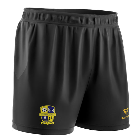 Carnlough Swifts Shorts - Black (Cut&Sew) - Adults
