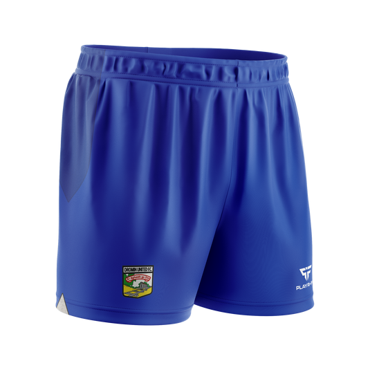 Dromin United FC Pro Soccer Shorts (Blue) - Adults