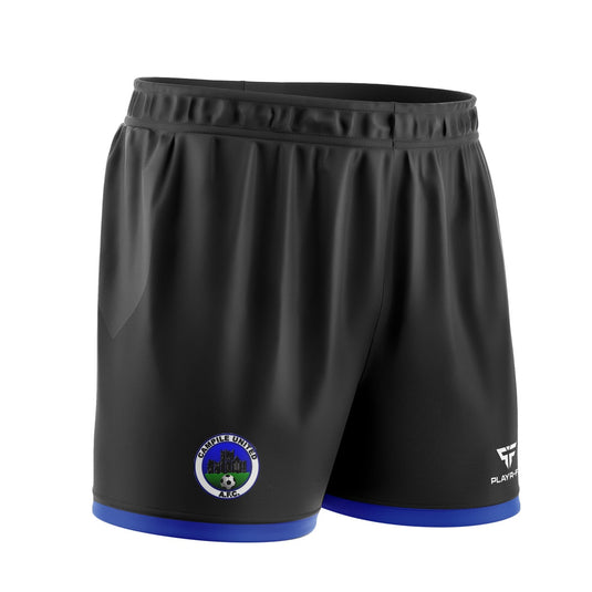 Campile United AFC Pro Soccer Shorts (Playing) - Black - Adults