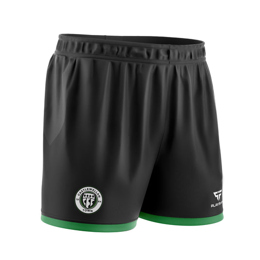 Castlewellan Town FC Pro Soccer Shorts (Cut & Sew) - Adults