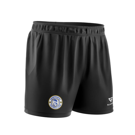 Desertmartin FC Pro Soccer Shorts (Cut & Sew) Black - Adults