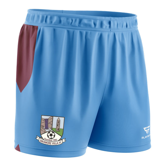 Dromore Villa FC Pro Soccer Shorts (Cut & Sew) - Kids