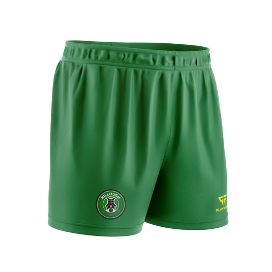 Killough FC Pro Soccer Shorts (Cut & Sew) Green - Adults