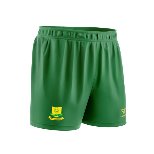 Torro United AFC Pro Soccer Shorts (Sublimated) Green - Adults