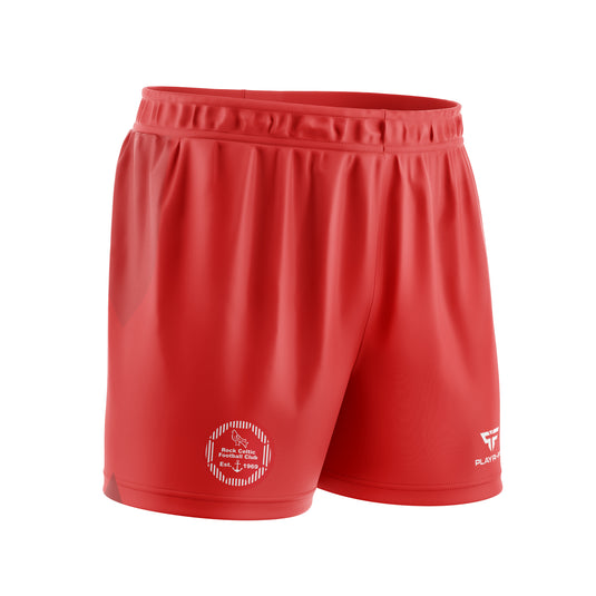 Rock Celtic Pro Soccer Shorts Red - Adults