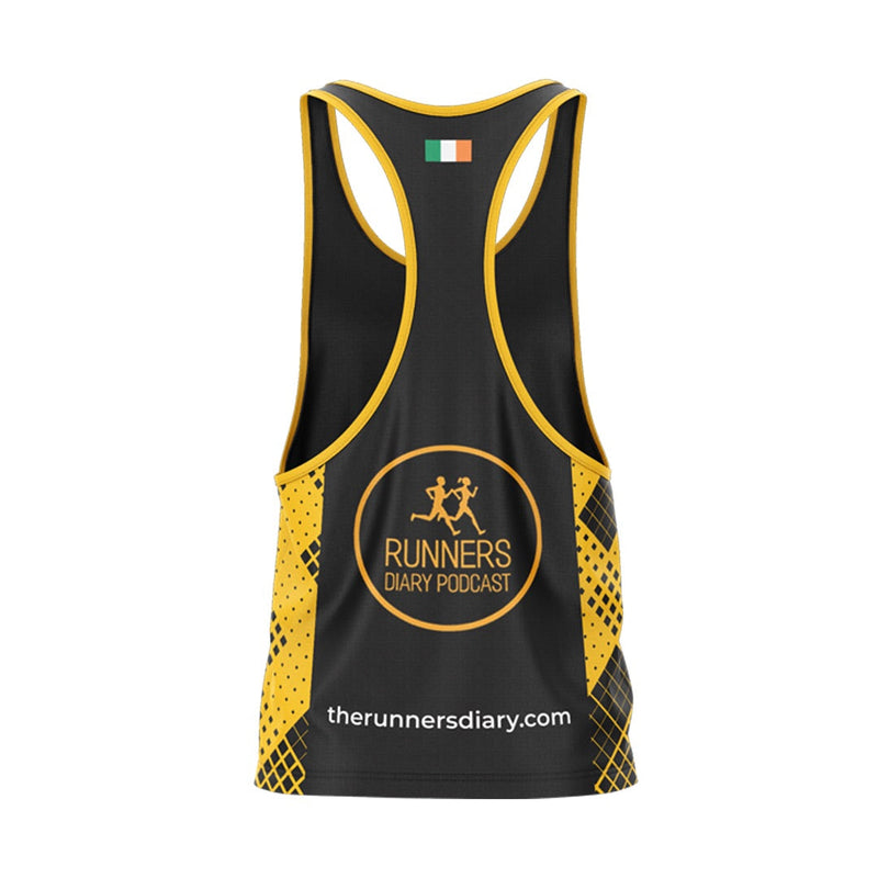 Load image into Gallery viewer, Runners Diary Podcast Racer Vest B13 (Custom) - Kids
