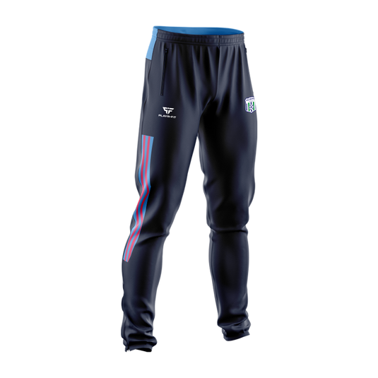 Ballynagross Girls Skinny Pants Adroit Navy/Sky Blue/Pink - Adults