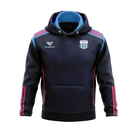 Ballynagross Girls Hoodie Adroit Navy/Sky Blue/Pink - Kids