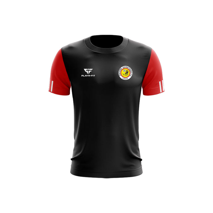 Oxford Sunnyside FC T-Shirt Adroit (Red/Black) - Adults